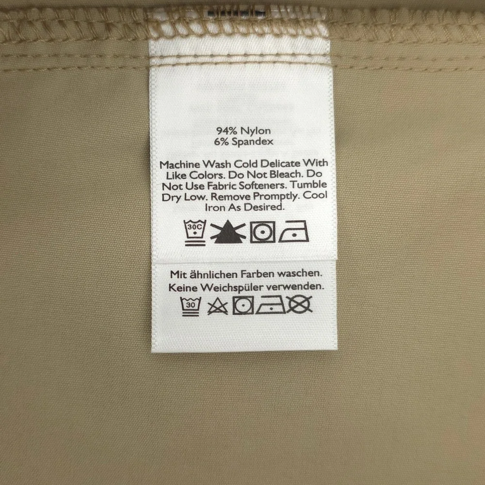 Eddie Bauer Mens Pants Travex 38x30‎ Tan Khaki Stretch Hiking Outdoor Travel